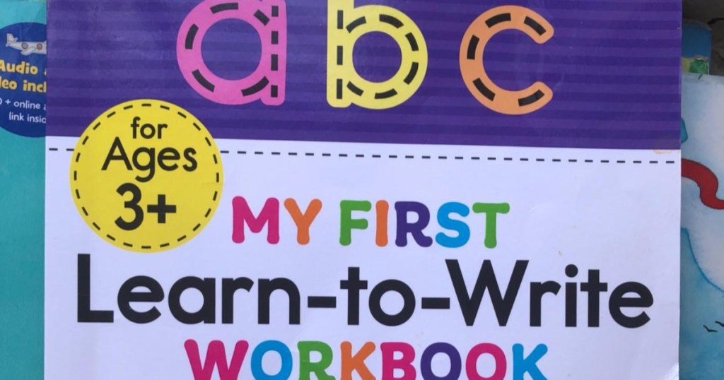 learn-to-write book