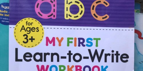 My First Learn to Write Workbook Only $5.39 on Amazon (Regularly $9)