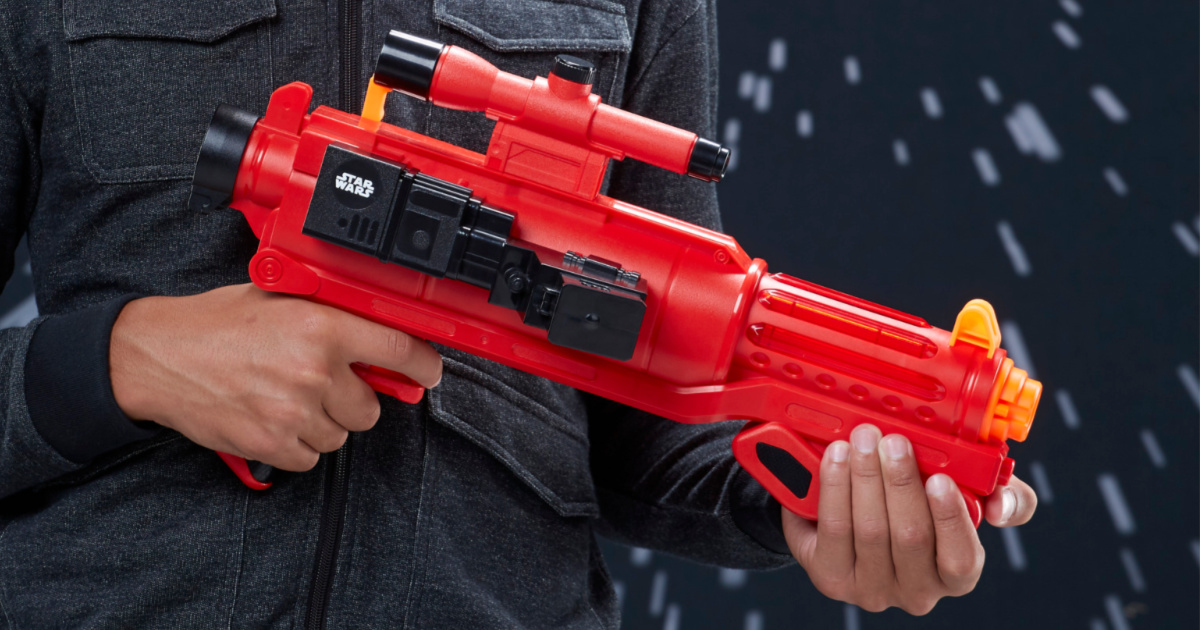Star Wars Nerf Sith Trooper Blaster Lights and Sounds Kid Toy Gift 