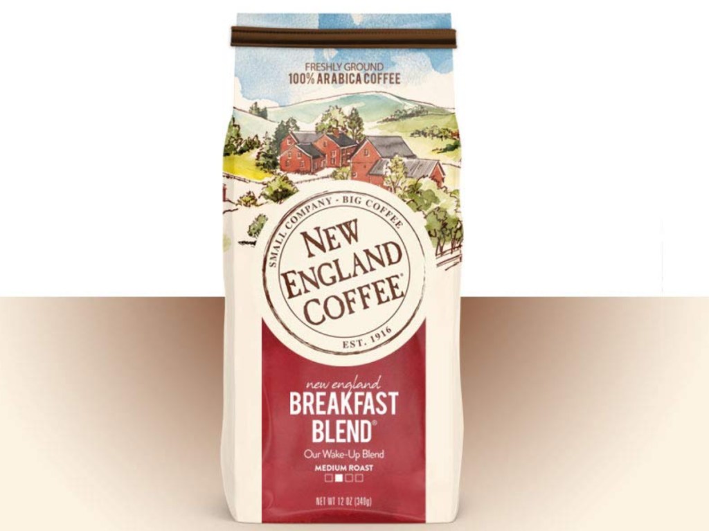 new england breakfast blend ground coffee
