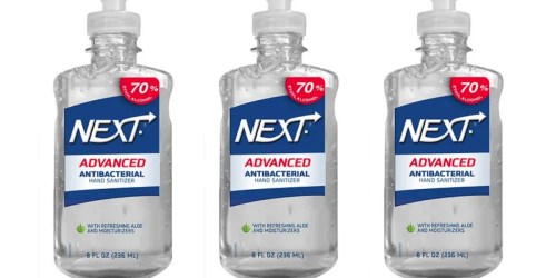 Next Hand Sanitizer 8oz Bottles Only $3.49 on Walgreens.com | In Stock Now