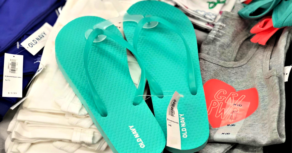 1 Old Navy Flip Flop Sale Latest Info at Hip2Save