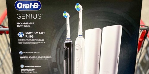 Oral-B Genius Rechargeable Toothbrush 2-Pack Only $84.99 Shipped on Costco.com (Regularly $150)