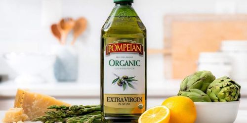 Pompeian Organic Extra Virgin Olive Oil 48oz Bottle Just $7.67 Shipped on Amazon