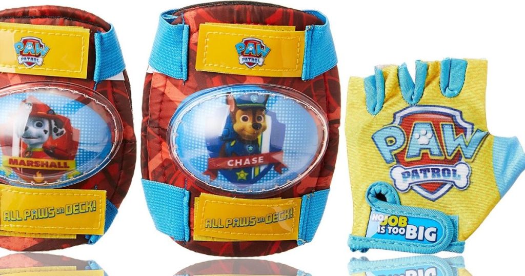 nickelodeon paw patrol chase pad and glove set blue