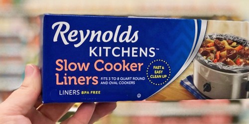 Reynolds Slow Cooker 6-Count Liners Only $2.47 Shipped on Amazon (Regularly $5)