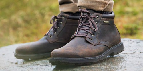 Rockport Men’s Waterproof Boots Just $49.98 Shipped on Amazon (Regularly $130)