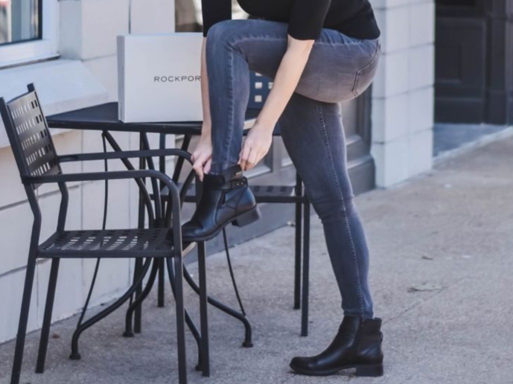 rockport copley waterproof buckle boot