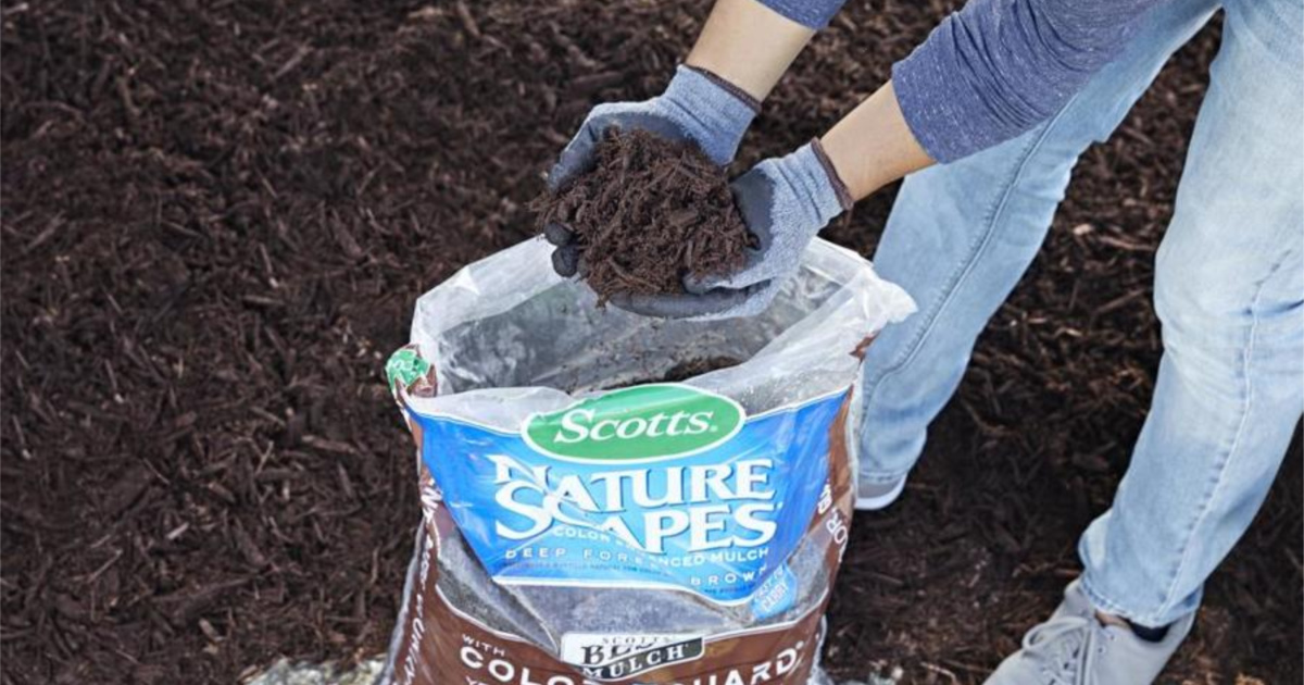 Scotts Color Enhanced Mulch Only $2 at Lowe's (Regularly $4) - Hip2Save
