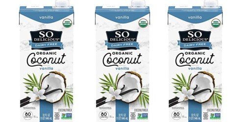 So Delicious Vanilla Coconut Milk 32-Ounce Only $2.07 Shipped on Amazon