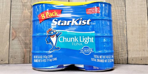 StarKist Tuna 8-Pack Only $5.97 Shipped on Amazon (Just 75¢ Per Can)