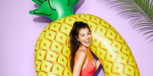 Sun Squad Pineapple Pool Float Only $10 on Target.com