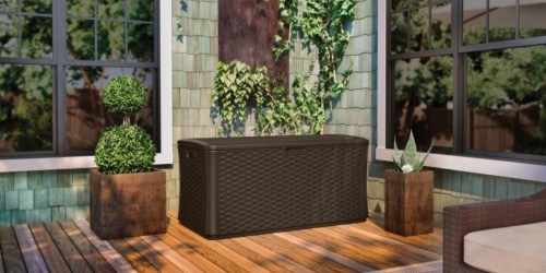 Suncast Resin Deck Box Only $99.99 on Ace Hardware