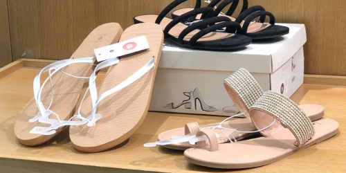 Women’s Sandals From $3.99 on Target.com