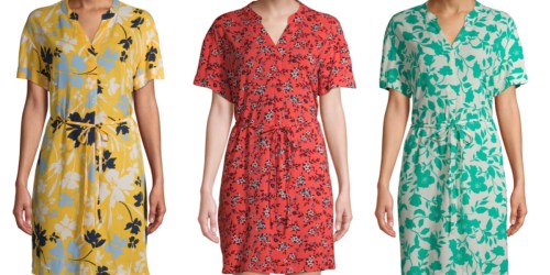 These Time and Tru Women’s Shirtdresses May Be Your New Summer Staple