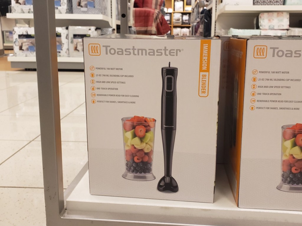 Toastmaster Immersion Blender on shelf at kohl's