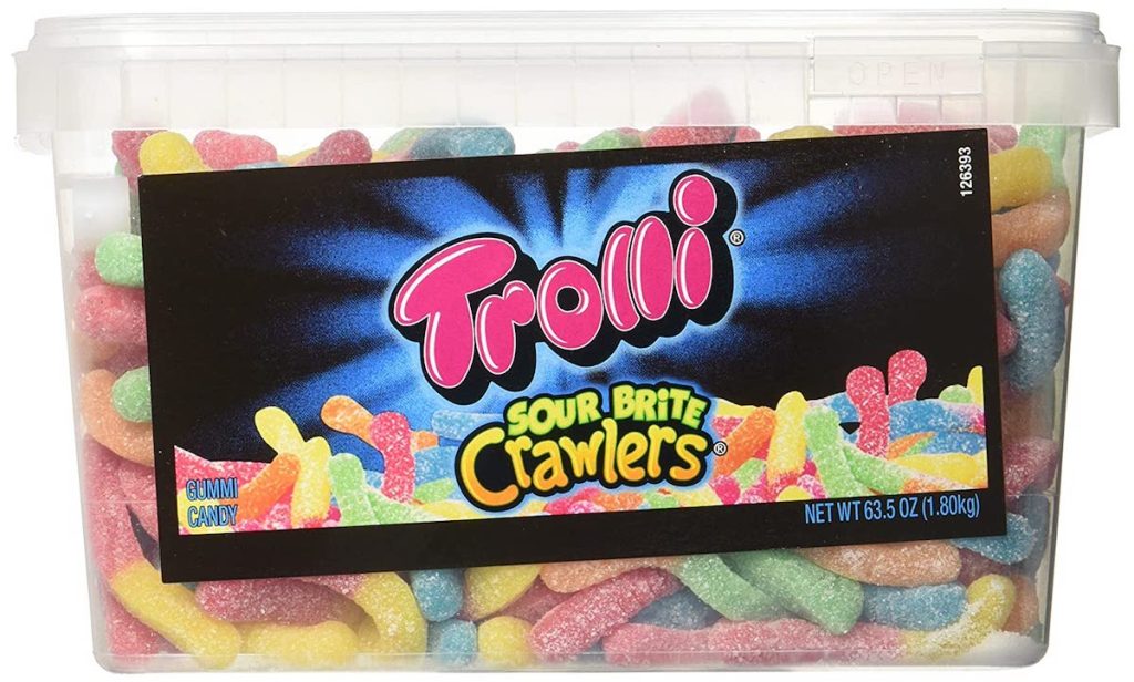 trolli gummy worm plush