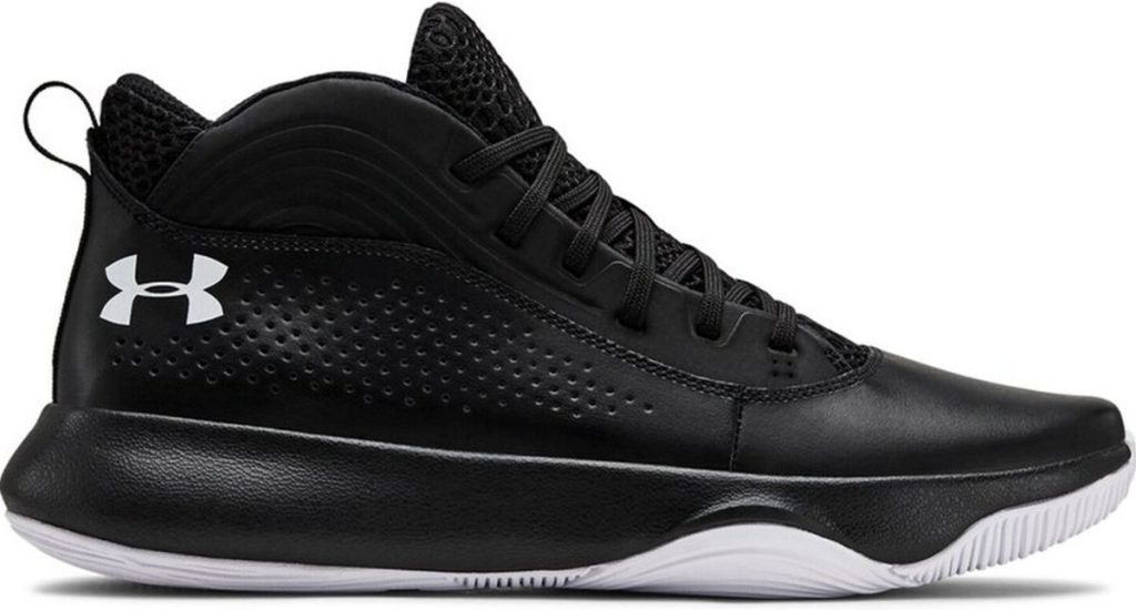 under armour mens leather basketball sneaker