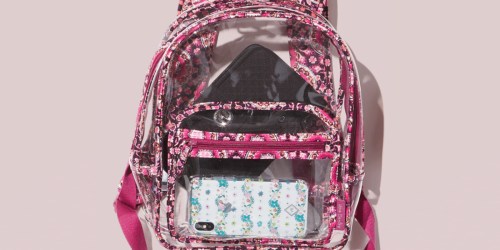 Vera Bradley Clearly Colorful Stadium Backpack Just $21.99 (Regularly $50)