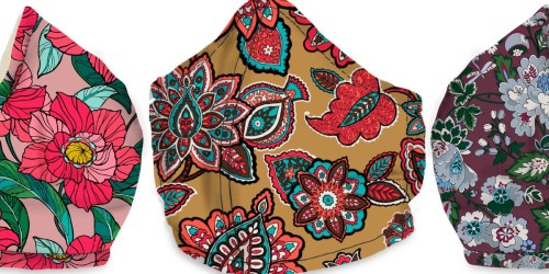 Vera Bradley Non-Medical Face Masks Just $8 Shipped | Choose from 5 New Patterns
