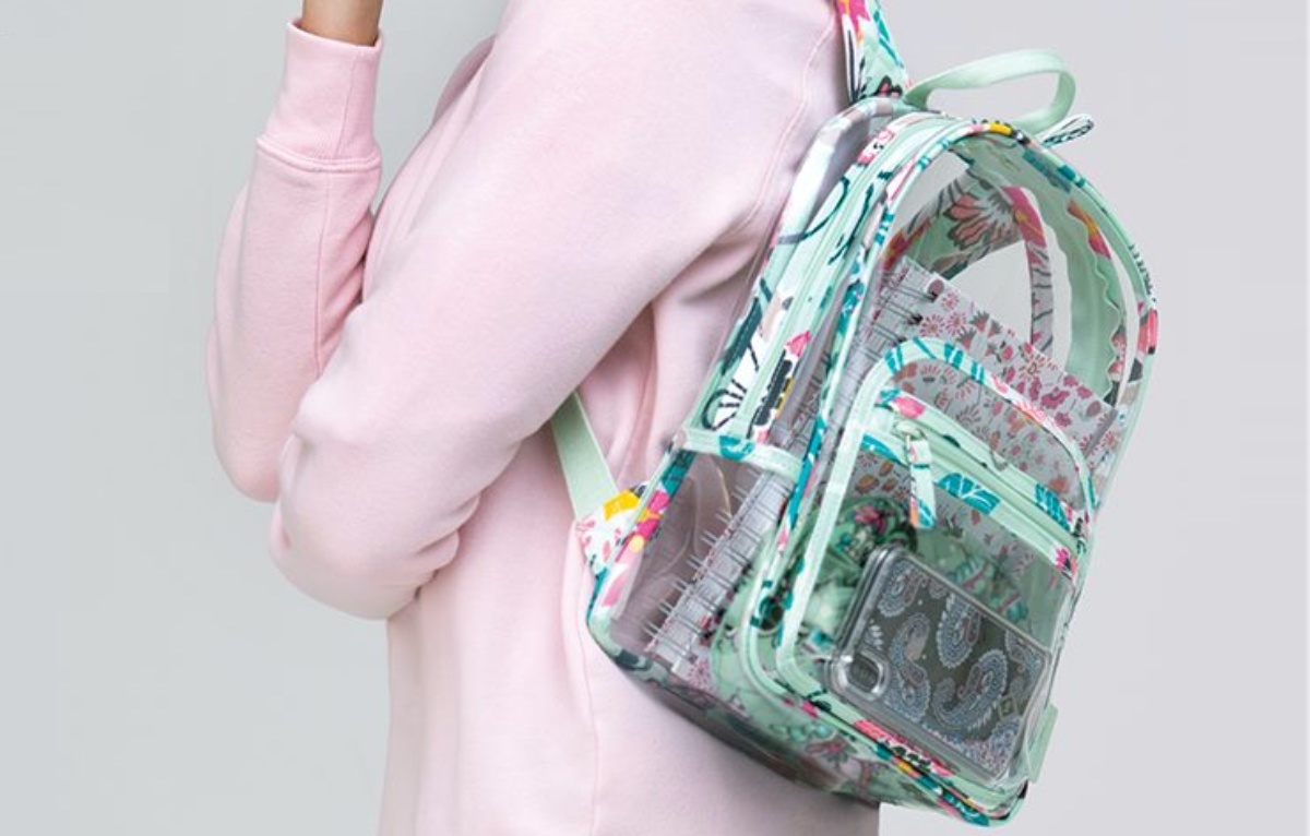 clear vera bradley backpacks