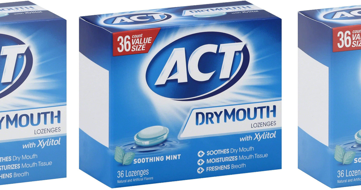 ACT Dry Mouth Lozenges 36Count Just 3.61 Shipped on Amazon