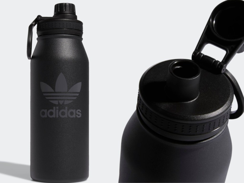 black adidas water bottle 