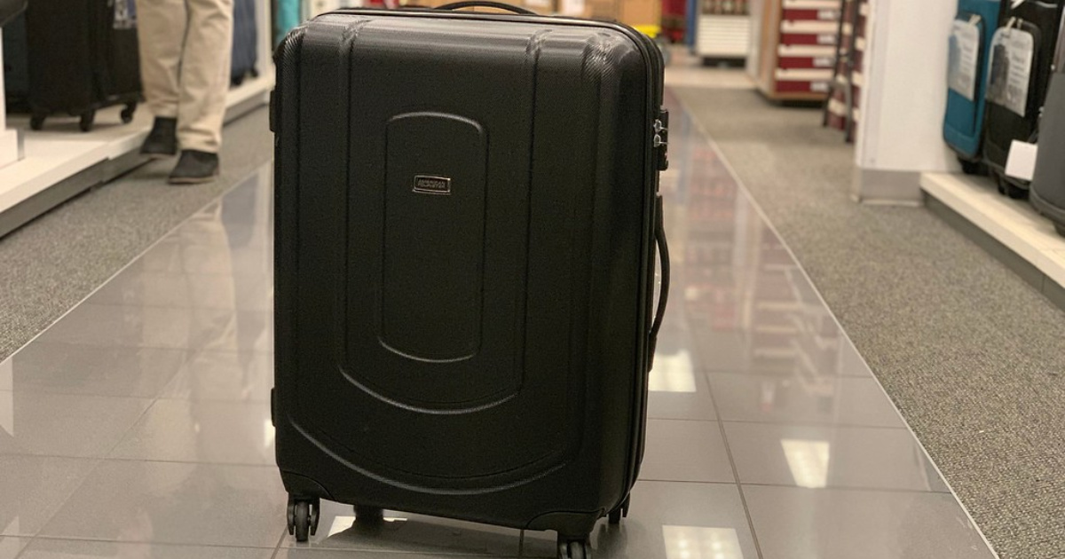 kohls hard case luggage