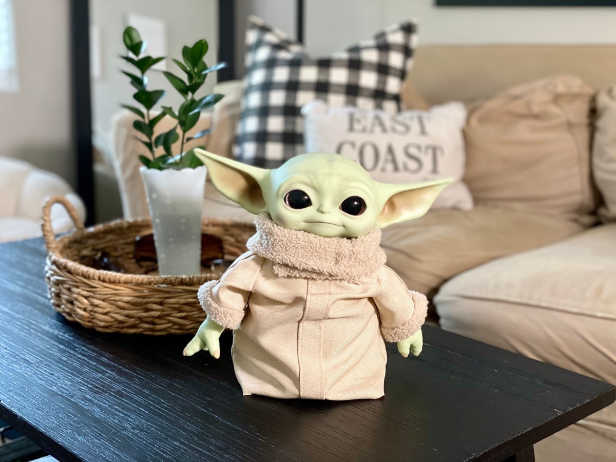 giant baby yoda plush target