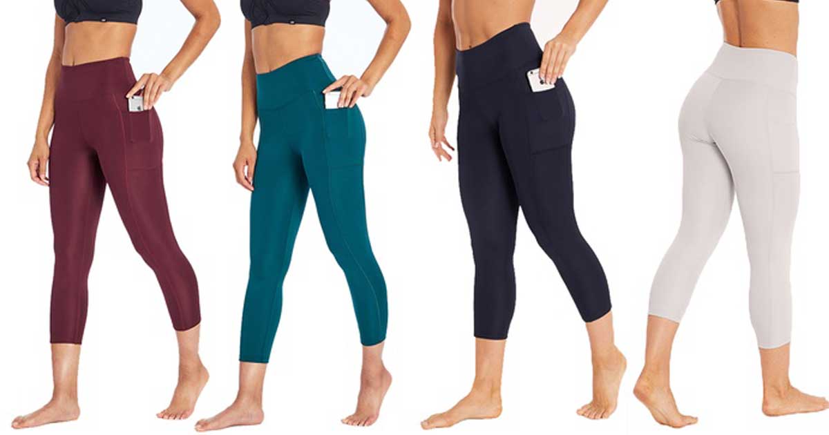 Bally Total Fitness Leggings Only $11.99 on Zulily | Multiple Colors ...