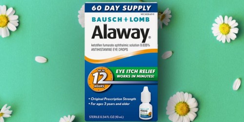 Bausch + Lomb Antihistamine Eye Drops from $5.43 Each on Amazon