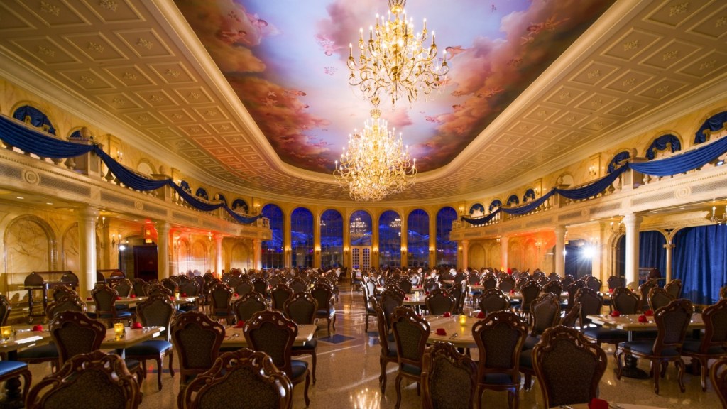 interior of Be Our Guest restaurant