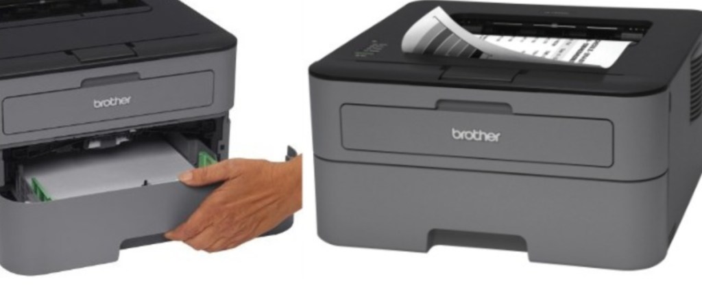 brother monochrome printer in use