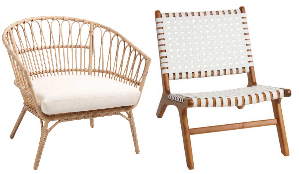 wicker lenco outdoor chair