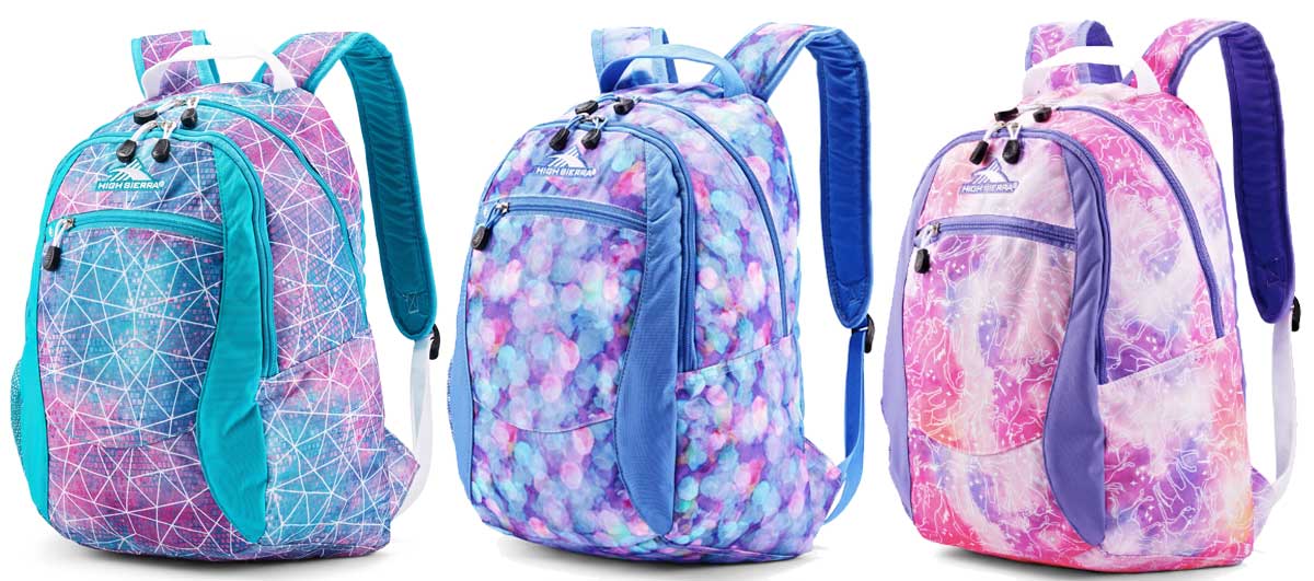 high sierra curve backpack