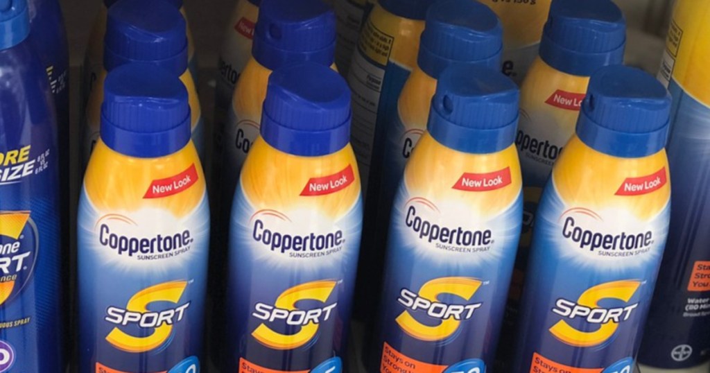 coppertone sport sprays