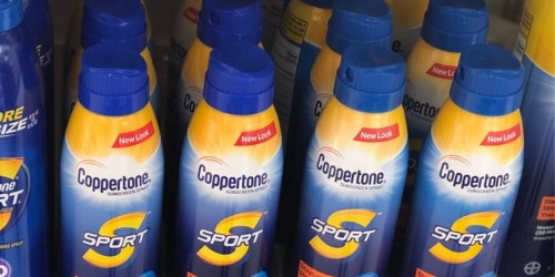 Coppertone Sport Sunscreen 3-Pack Just $7.50 Shipped for Amazon Prime Members (Regularly $23)