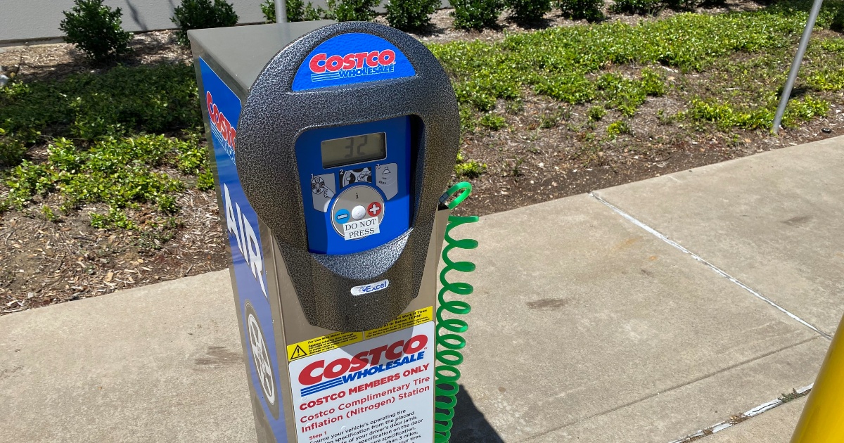 costco tire inflation station