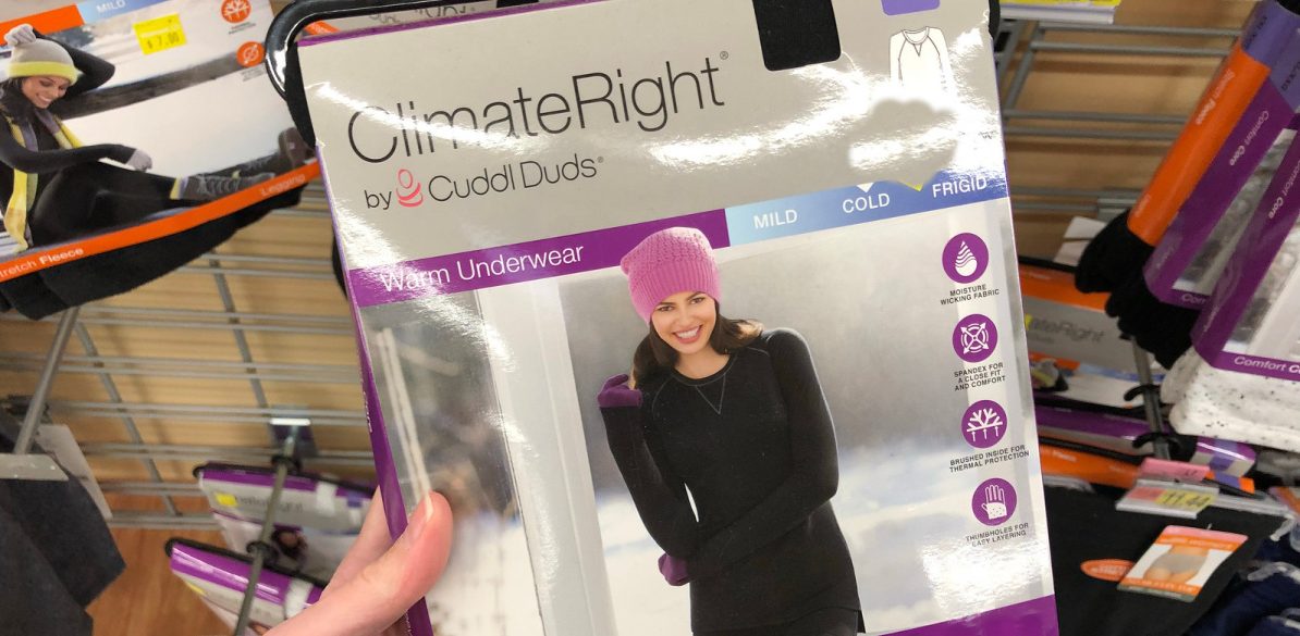 Walmart climateright by hot sale cuddl duds