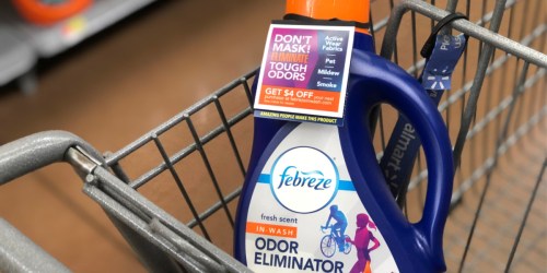 Febreze In-Wash Odor Eliminator Just $1.84 After Cash Back at Walmart (Regularly $9)