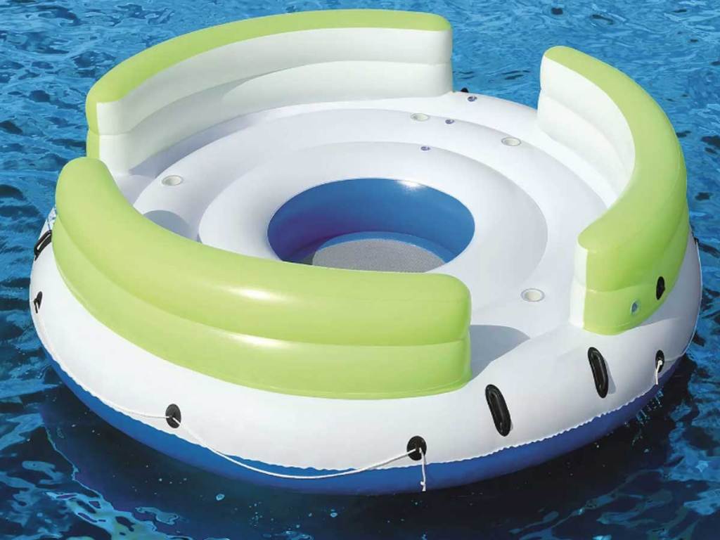 floating island float in water