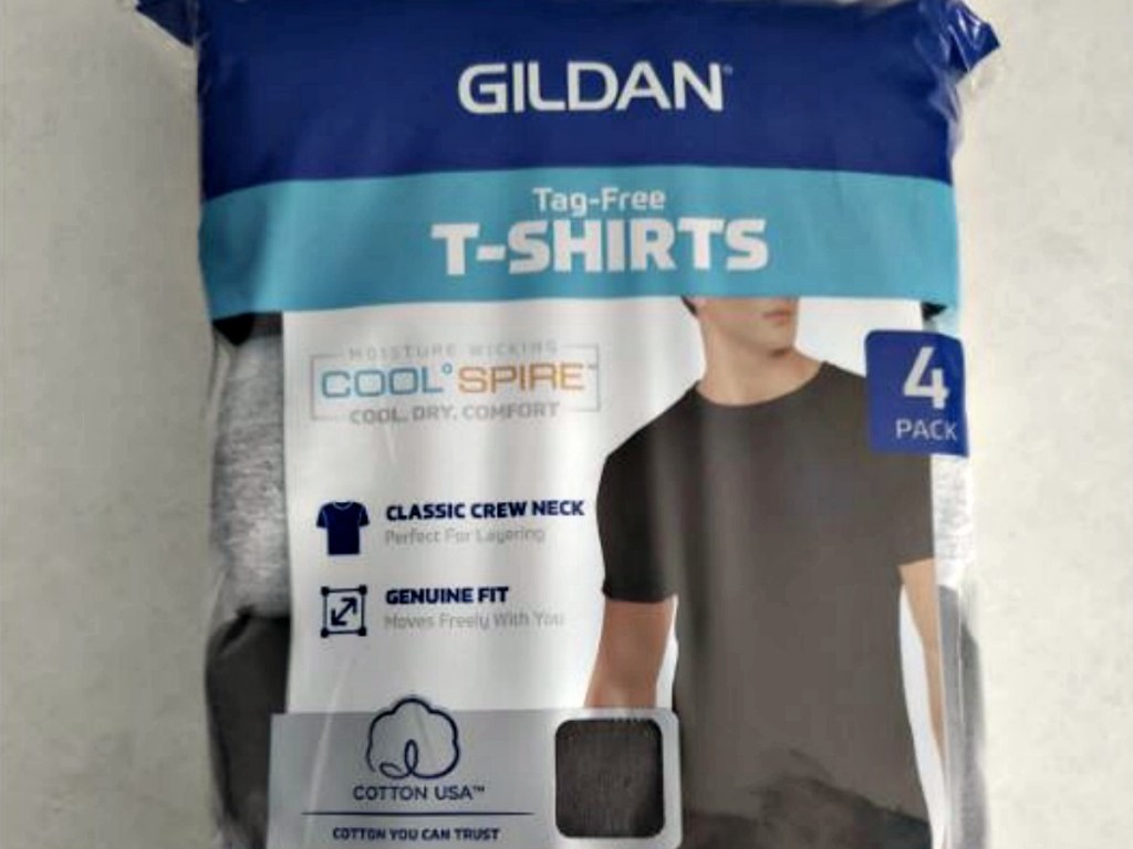 Gildan Men’s Crew T-Shirt 5-Pack $9 on Amazon (Regularly $15) | Just $1 ...