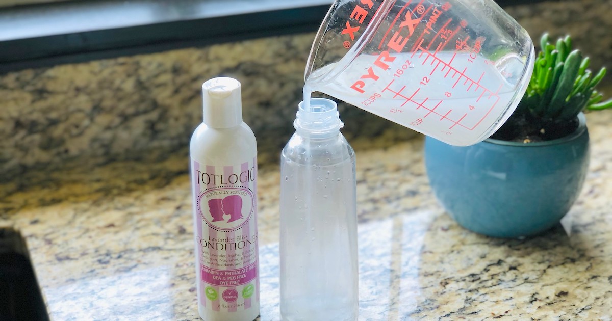 DIY Hair Detangler Spray (Costs Less Than $2 to Make) | Hip2Save