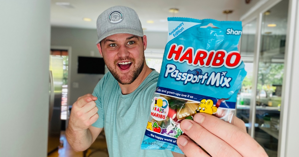 This Haribo Limited Edition Passport Mix Includes Gummies From Around The World Hip2save