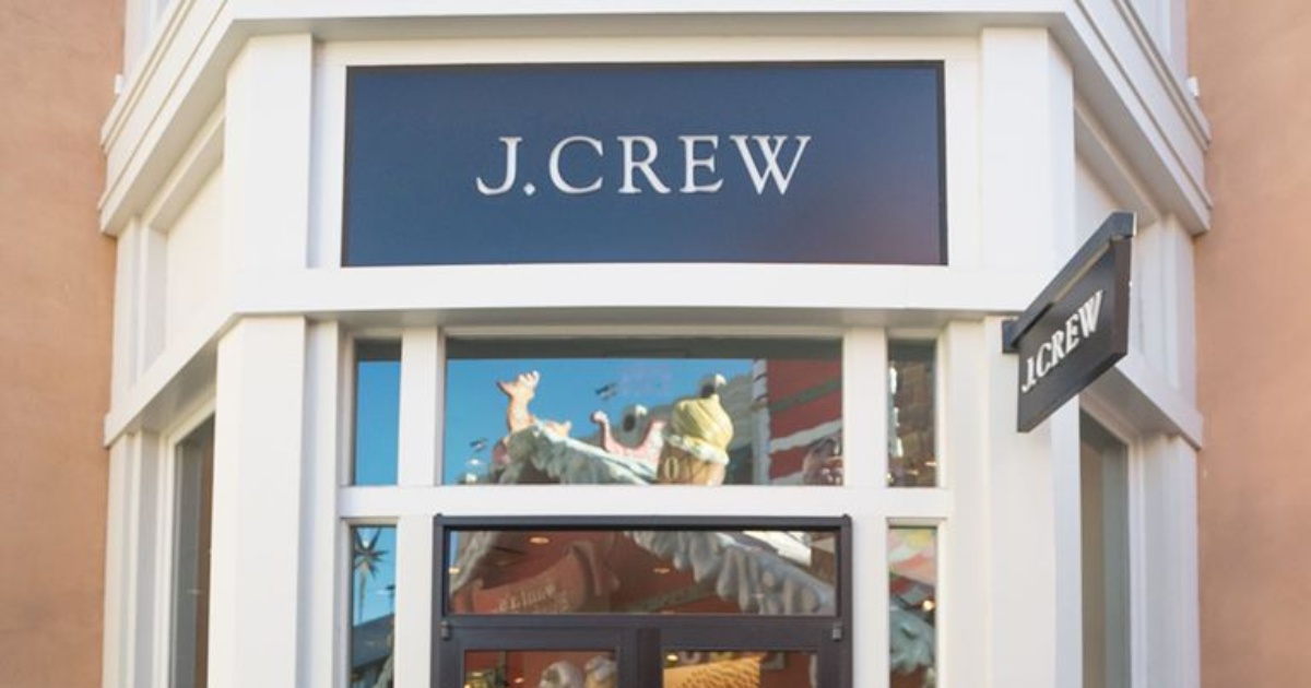 J. Crew store front