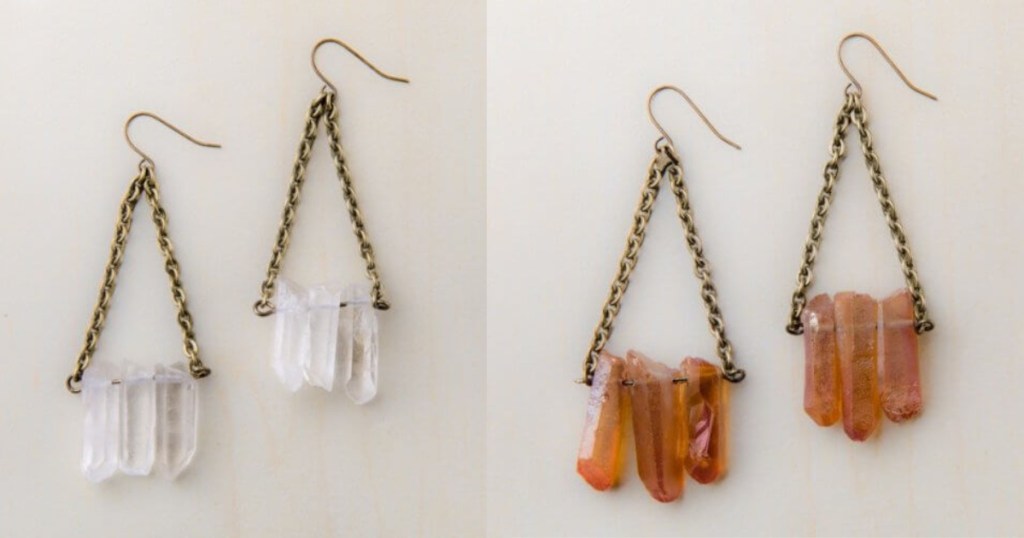 starfish jewelry kendra earrings teardrop quartz