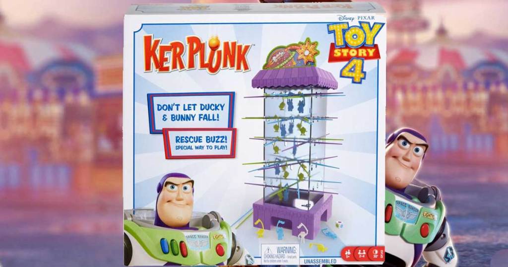 disney kerplunk toy story 4 with buzz lightyear