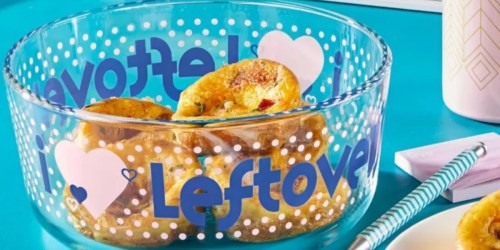 Pyrex Decorated Food Storage Containers Only $9 at Target