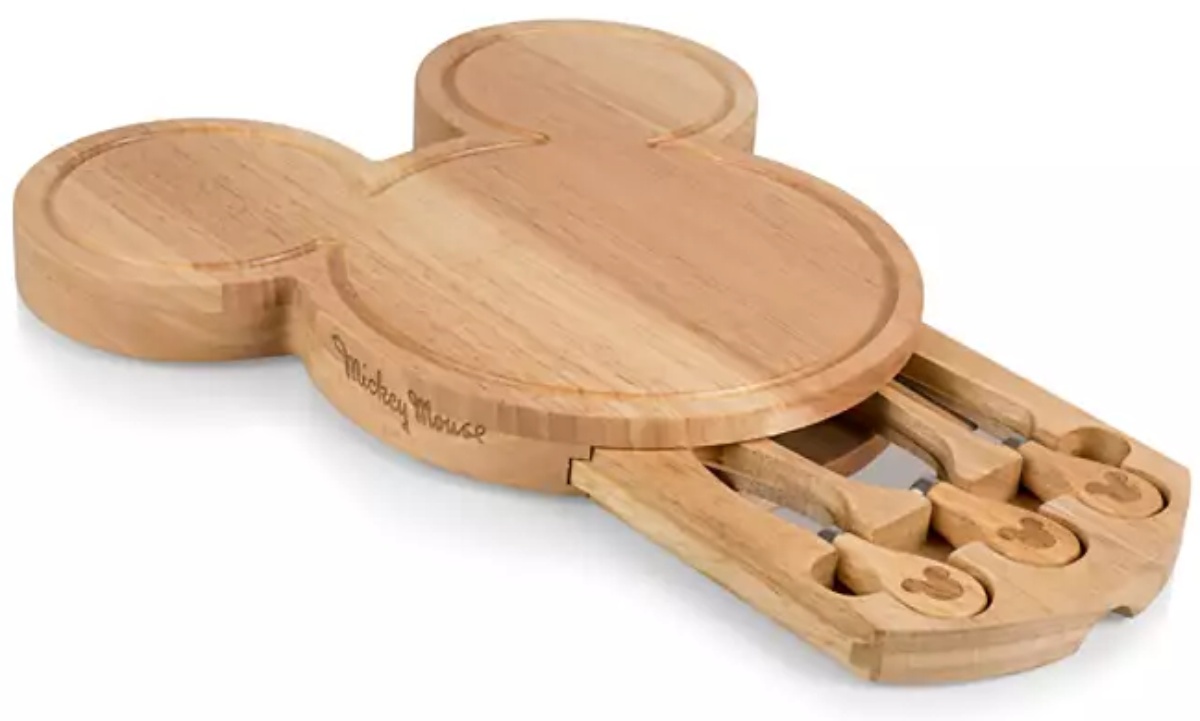 Mickey Mouse cheese board with cutlery drawer
