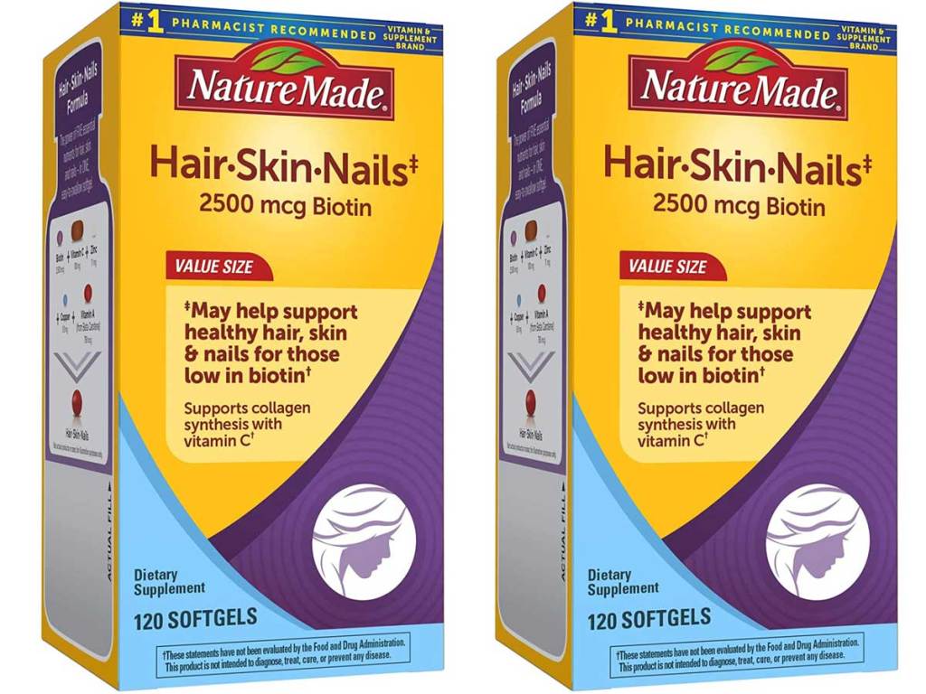 nature made hair skin nails